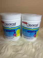 2x Clearasil Daily Clear Hydra-Blast Oil Free Pads 90 Pads ea. Discontinued