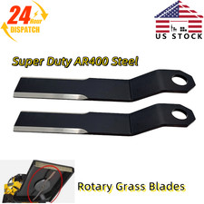 HD AR400 Steel Brush Hog Cutter Blades Replac...