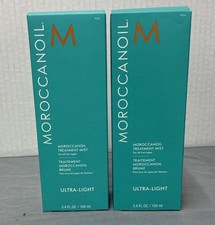 2 Bottles- MOROCCANOIL Treatment Mist Oil Hair Ultra Light 3.4 fl oz