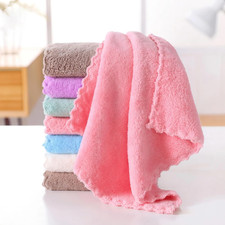 5 Piece Microfiber Towel Set - 12 x 12 ''Gentle Microfiber Cleaning Cloths - ...
