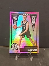 2025 Topps Basketball #NS-27 Danny Wolf New School RC - Brooklyn Nets