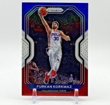 Furkan Korkmaz 2020-21 Panini Prizm #160 Red White & Blue Prizm 76ers NM
