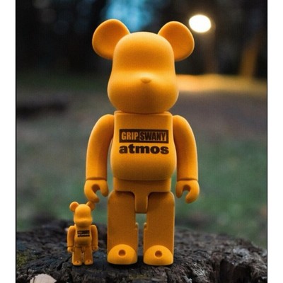 Figure MEDICOM TOY BE@RBRICK atmos x GRIPSWANY 100% & 400 