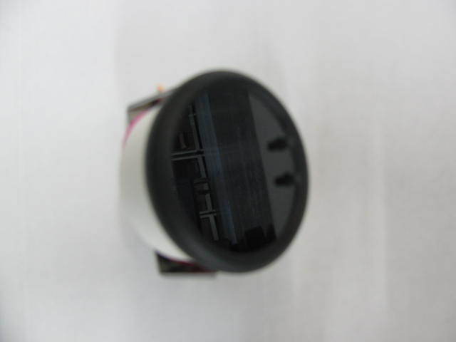 2 1/16" Universal Analog Fuel Gauge Blue LEDs Black Bezel 52mm Made In The USA