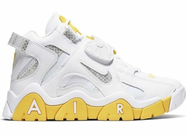 nike air barrage mid black and yellow