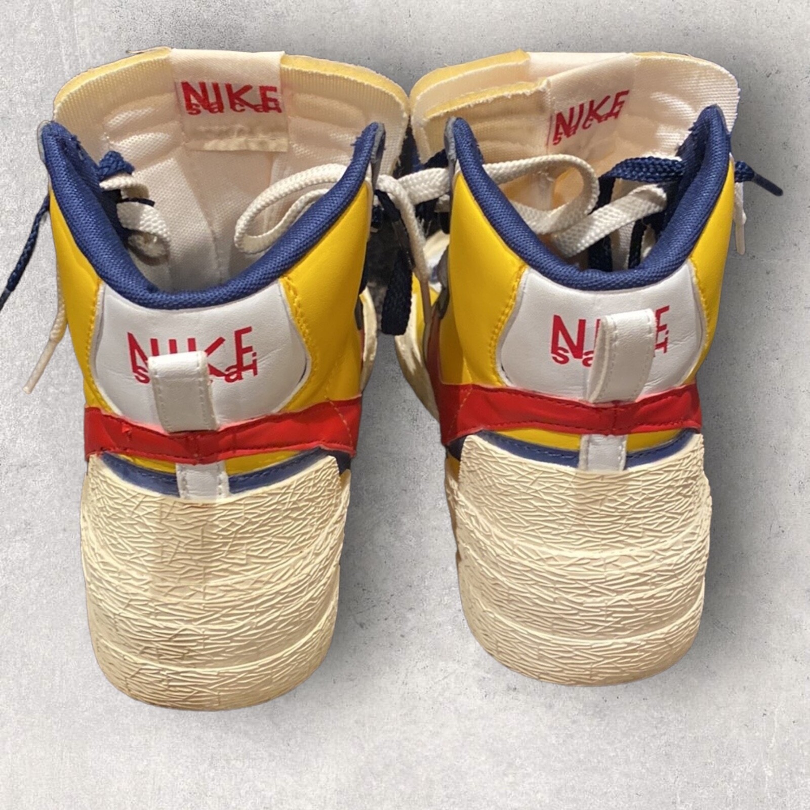SACAI X NIKE Taglia 11 Nike sacai x Blazer Mid Maize Navy