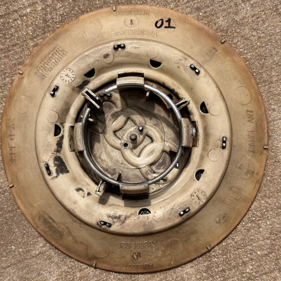 Tapa central audi a4, b6, b7, 2001-2004 parte # 8n0 601 165 d 01b Foto 3 de 4