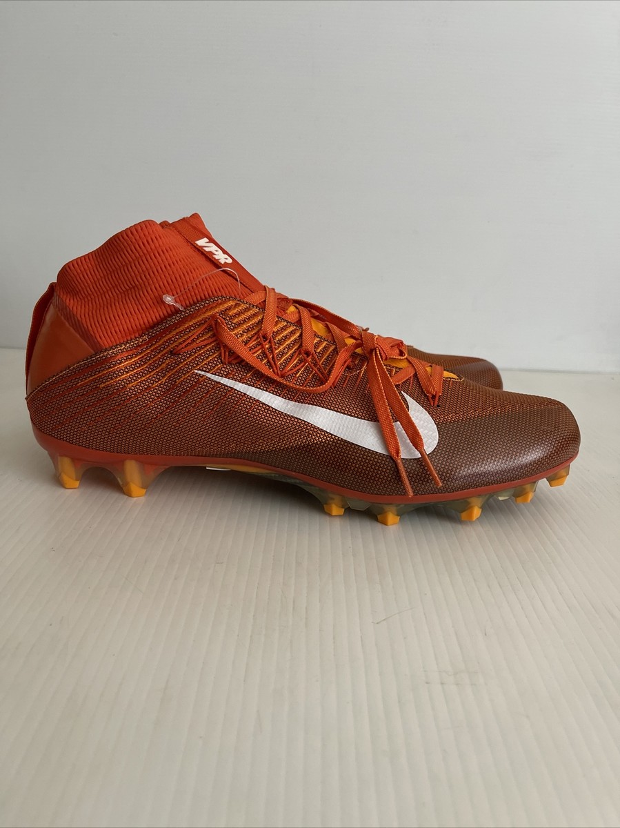 Nike Vapor Untouchable 2 Football Orange White 824470-818 Men\'s‎ Size 15 Nike Vapor Untouchable 2 Football Cleats Orange White 824470  main image 2