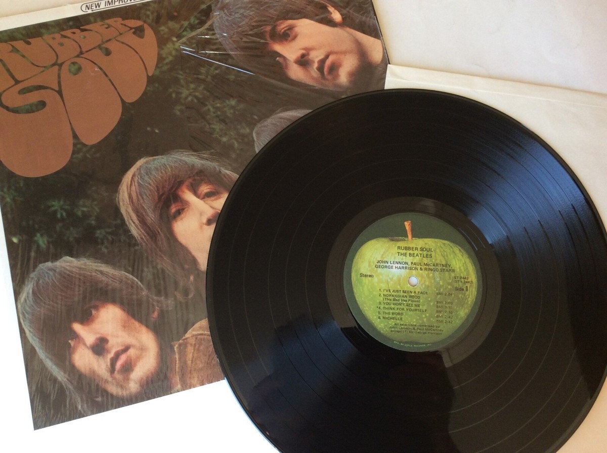 The Beatles -Rubber Soul Apple Records Original Vinyl Record