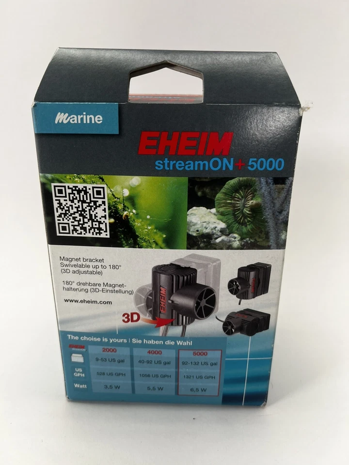 Marine Eheim streamON+5000 Circulation Pump 1321 GPH 92-132 US gal, 6.5 watt - Image 3 of 4