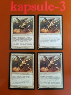 mtg exodus card list 4x Pegasus Stampede | The List | Exodus | MTG Magic Cards