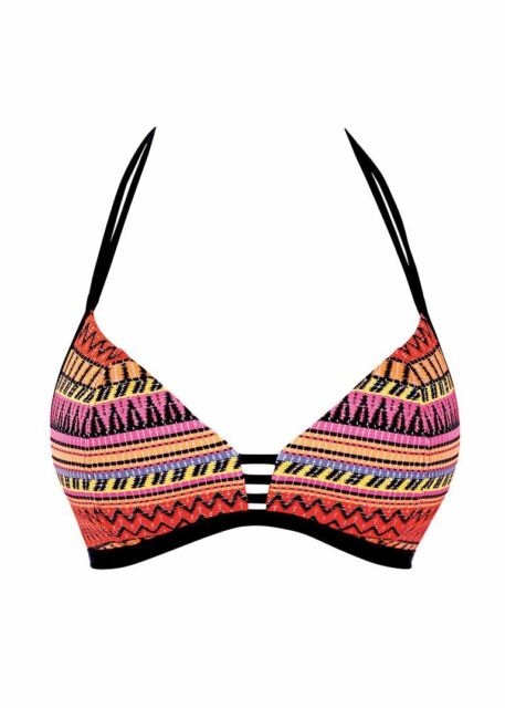 32C freya Way Out Top Bikini Triángulo Halter Acolchado 4623 No | Compra online en eBay