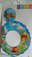 Intex Schwimmreifen/Schwimmring--Motiv Strand/Meer--Blau--61 Cm--Schwimmhilfe