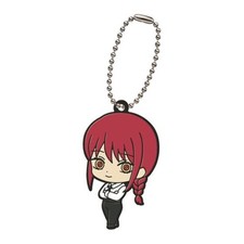 Chainsaw Man Makima Capsule Rubber Mascot Key Chain