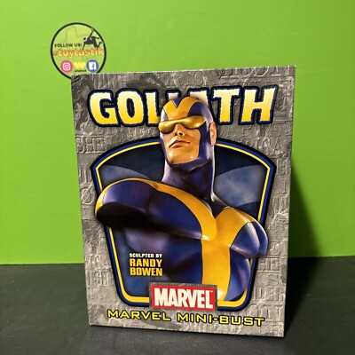 Marvel Bowen Designs Avengers Goliath Mini-Bust 968/2500 X-Men Factory Sealed