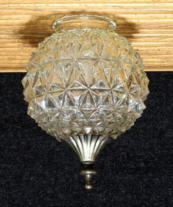 Details About Vintage Diamond Pattern Ceiling Swag Fixture Globe Replacement Shade 6 Round