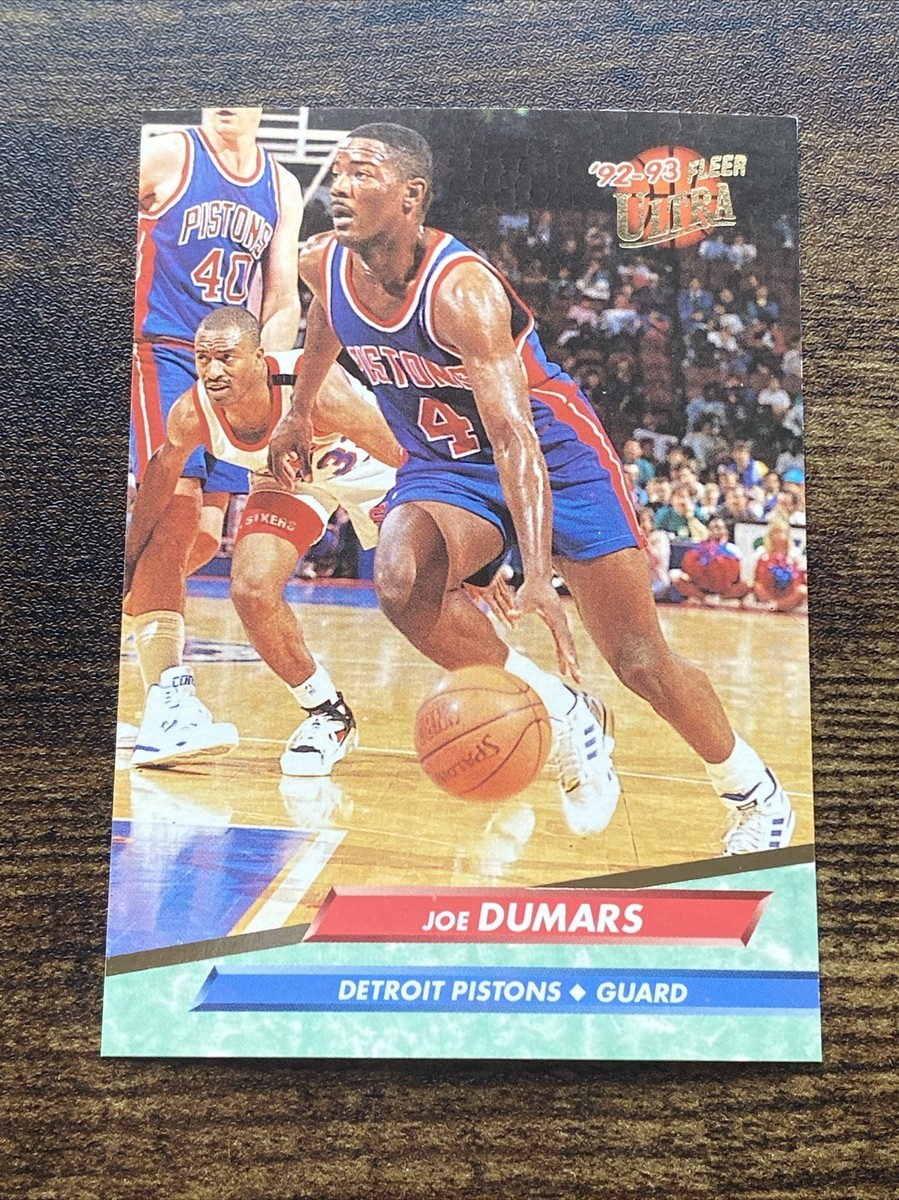 【希少】Mcfarlane NBA JOE DUMARS JOE DUMARS 1996-97 Fleer Metal Basketball Card #28 Detroit