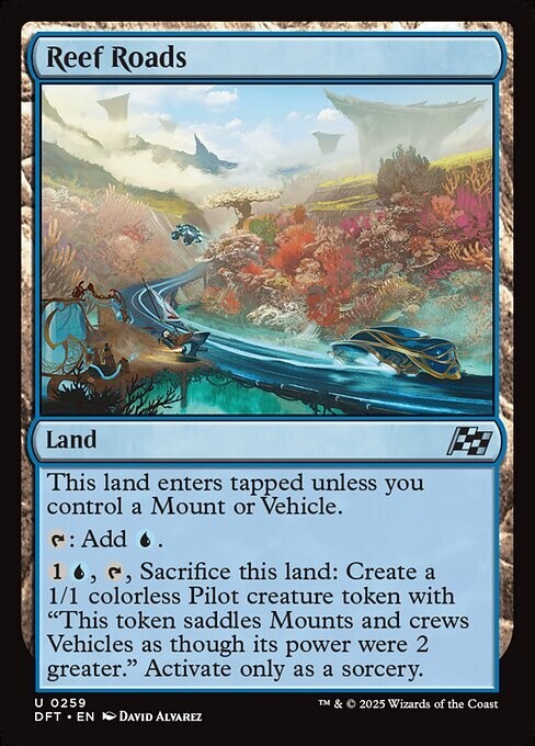 NM Reef Roads, MTG, Aetherdrift, Magic the Gathering, 259