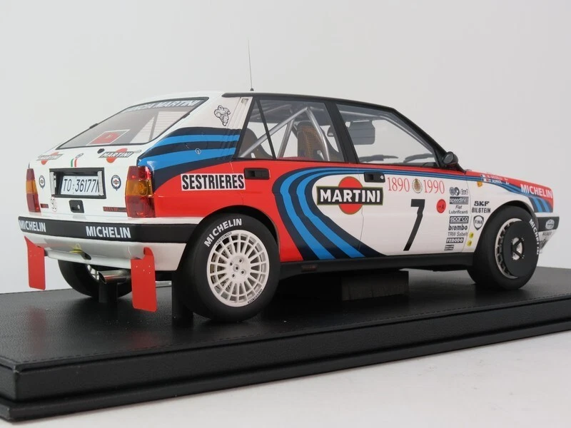 TopMarques Lancia Delta HF 16V #7 Auriol Rally Monte Carlo 1990 1/12 TMR1218E - Immagine 3 di 4