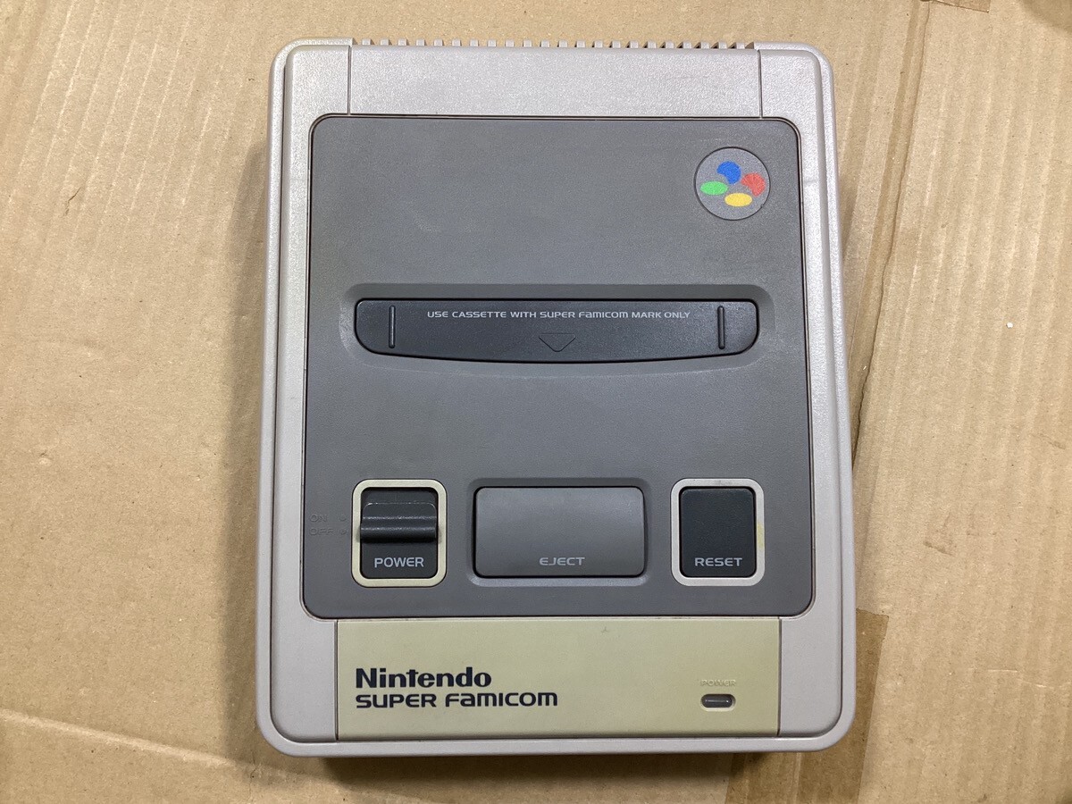 Nintendo Super Famicom SNES Console Original Box SHVC-001