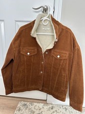 Pac Sun Brown Wool Jacket - Women’s M/l