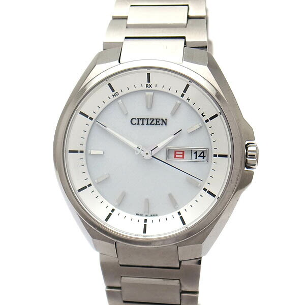 Citizen Attesa Eco-Drive Atomic Radio Watch AT6050-54A Men's Used