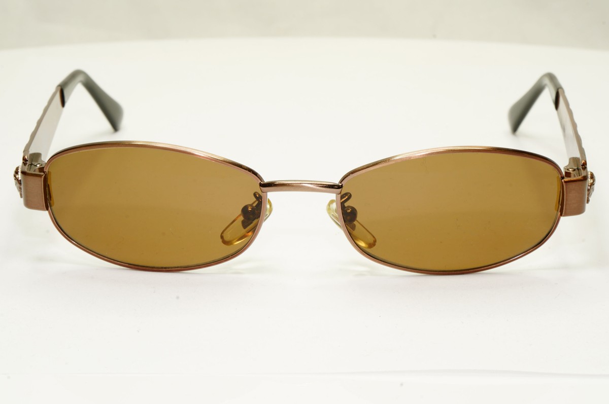 GIANNI VERSACE MOD.S61 サングラス ヴィンテージ GIANNI VERSACE Mod.S61 col 14L Sunglasses Gold Brown Frame Medusa