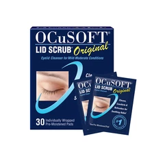 OCuSOFT Lid Scrub Original Pre-Moistened Pads for Irritated Eyelids EXP 02/26