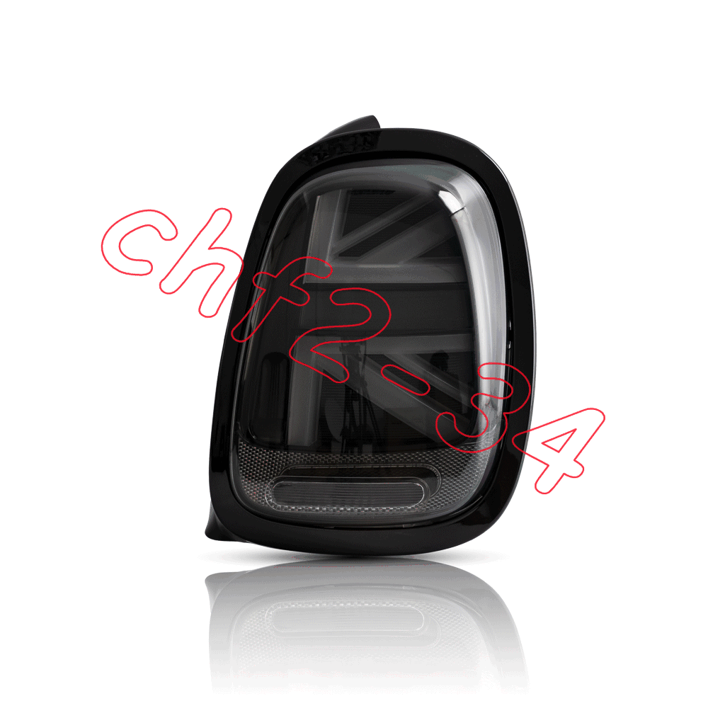 Mini Cooper F55 F56 F57 LEDテールライトセット Full Smoked LED Tail Lights Assembly Fit For 2014-2022 Mini Cooper