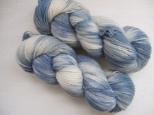 HAND DYED 100 WOOL yarn set, 2 skeins - 300gr 2 x 150 gr 