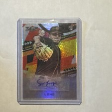 2022 Topps Fire Baseball Sammy Long Rookie Card Auto