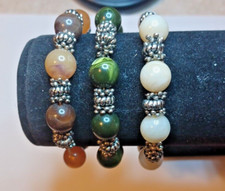 Set of 3 beaded bracelets