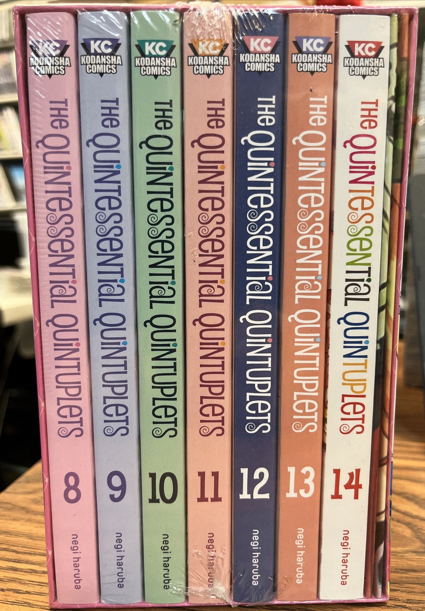 The Quintessential Quintuplets Part 2 Manga Box Set English New