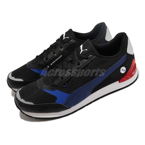 Puma BMW MMS Track Racer Black Blue Red 