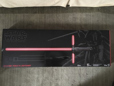 star wars the black series kylo ren force fx deluxe lightsaber