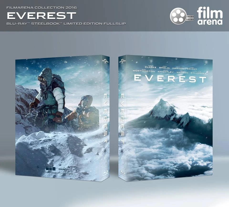 EVEREST 3D+2D 2Discs FullSlip STEELBOOK LE1000 Filmarena NEU & OVP - Bild 3 von 4
