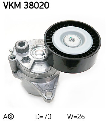 SKF VKM 38020 Spannrolle, Keilrippenriemen Links Oben Rechts Rechts Unten Unten-image