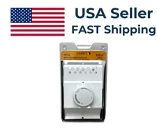 Cadet Single Pole, 22Amp Line Voltage, 120/240v Baseboard Thermostat, White