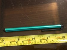 Stylus Pen Dabber iPad Tablet Ebook Reader schwarz Clip Ersatz hell glänzend grün