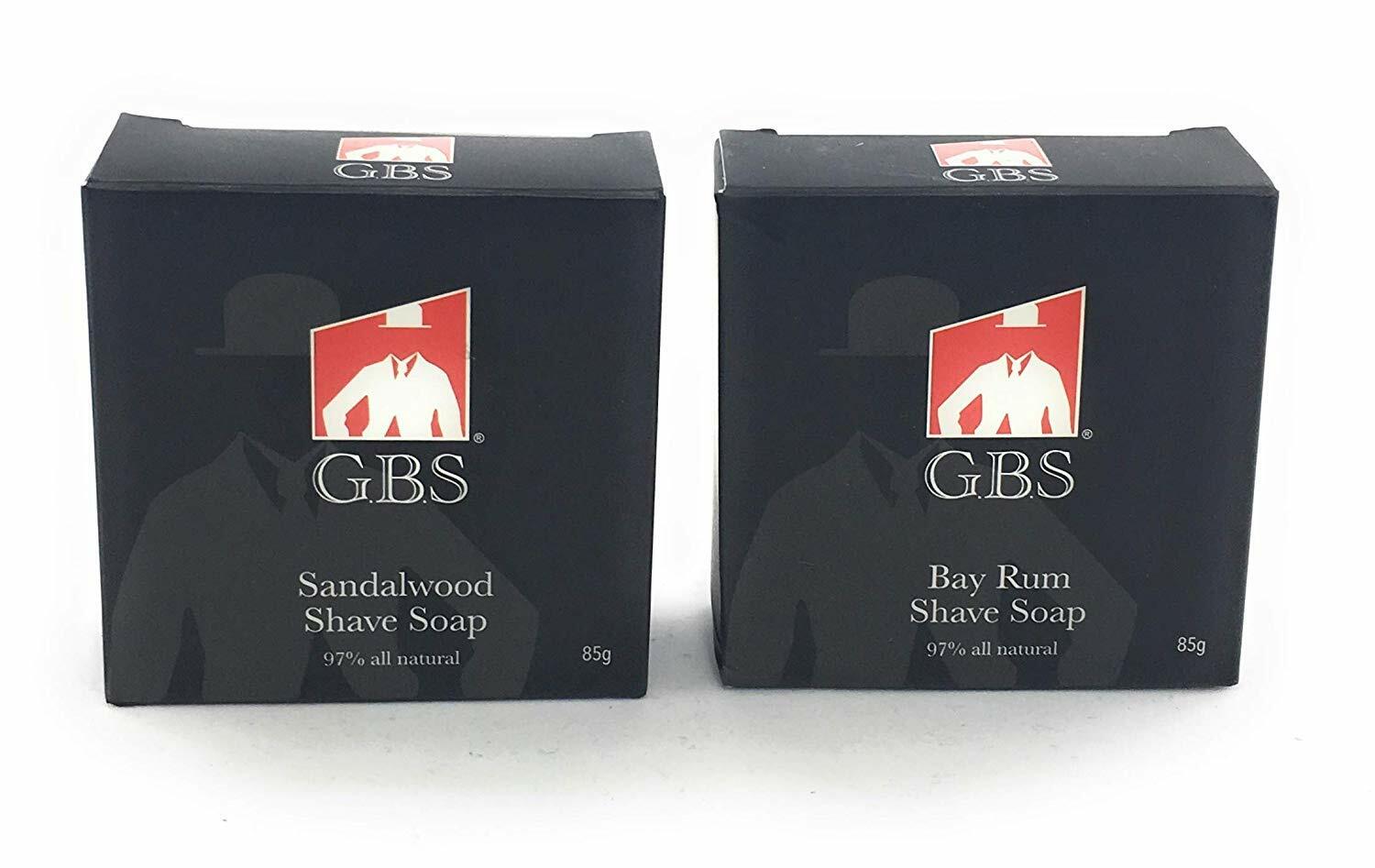 GBS 97% All Natural Shave Soap - (2 Pack)