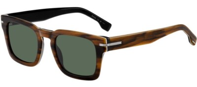 Gafa de sol HUGO BOSS 1625/S 8AS (QT) STRIPED BROWN BLACK /GREEN CALIBRE 50
