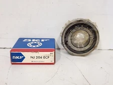 NEW OLD STOCK! SKF SINGLE ROW ROLLER BEARING NJ-206-ECP
