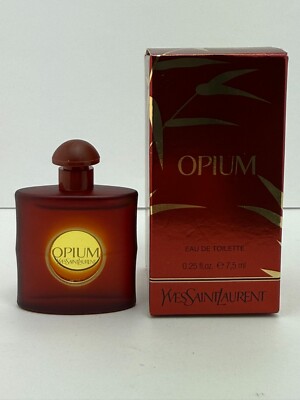 Opium By Yves Saint Laurent 0.25 oz / 7.5 ml EDT Splash Mini Perfume for Women