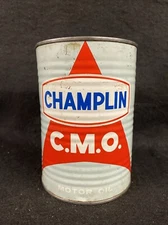 Unopened Empty Champlin C.M.O. 1 Quart Motor Oil!