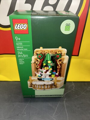  LEGO 40701 Ballerina & Nutcracker Scene SET NEW GWP SEALED