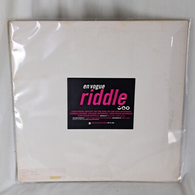 Vinyl Record Promo En Vogue Riddle 2000 Elektra DJ House Dance