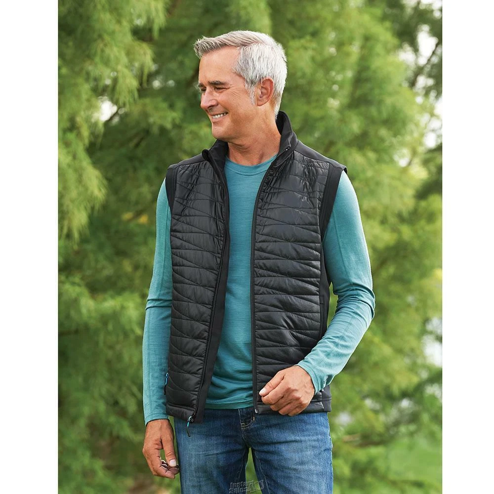 Water-repelling & Wind Resistant Heated Vest Black Small (37)