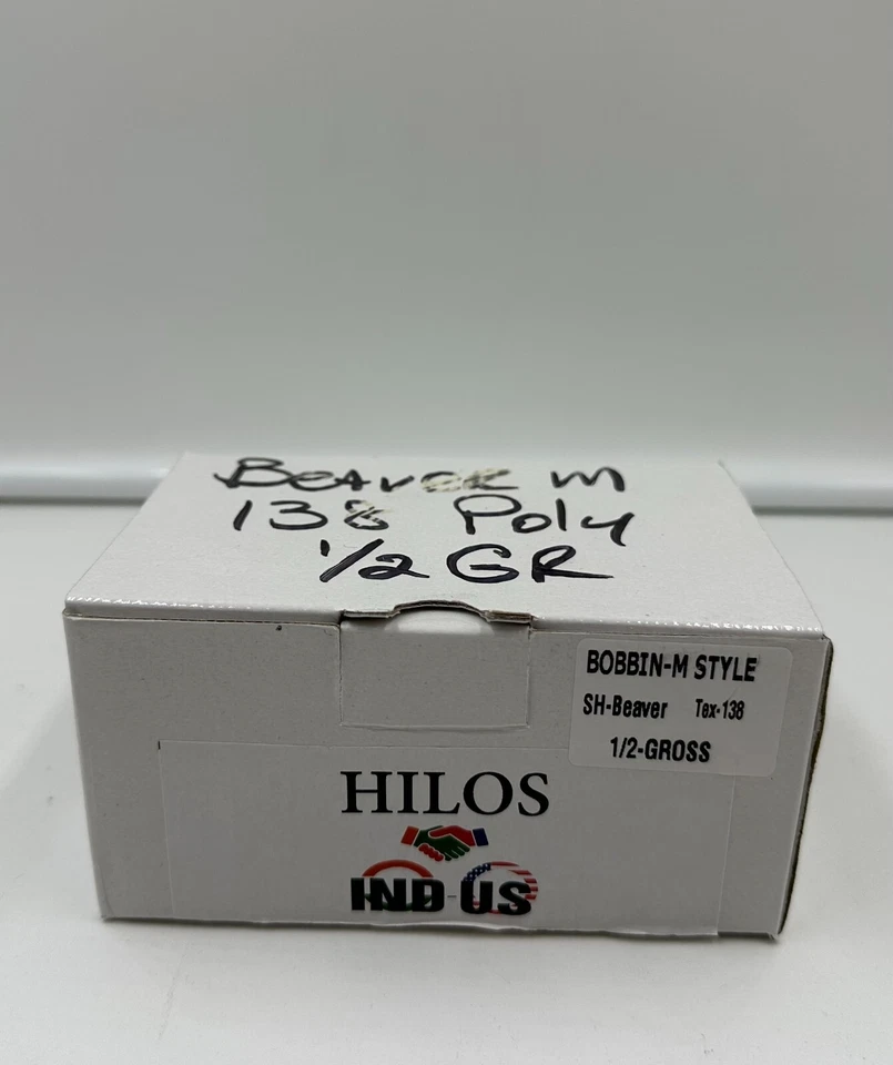 TEX 138 STYLE M NEW BEAVER POLYESTER BOBBINS W/O CORE 1/2 GROSS (72 PCS) - Image 4 of 4