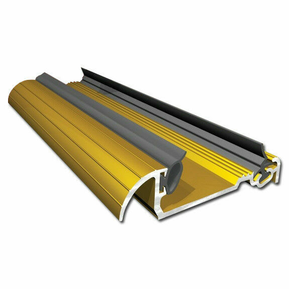 Metal Door Cill Draught Excluder Threshold Exitex Macclex Gold 914 Mm