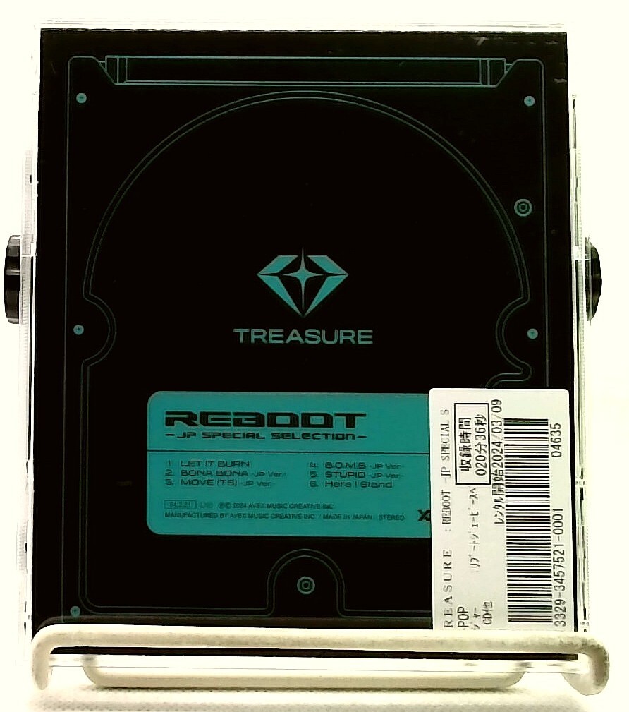 Reboot - JP Special Selection - [CD/OBI] TREASURE/JAPAN/Mini Album